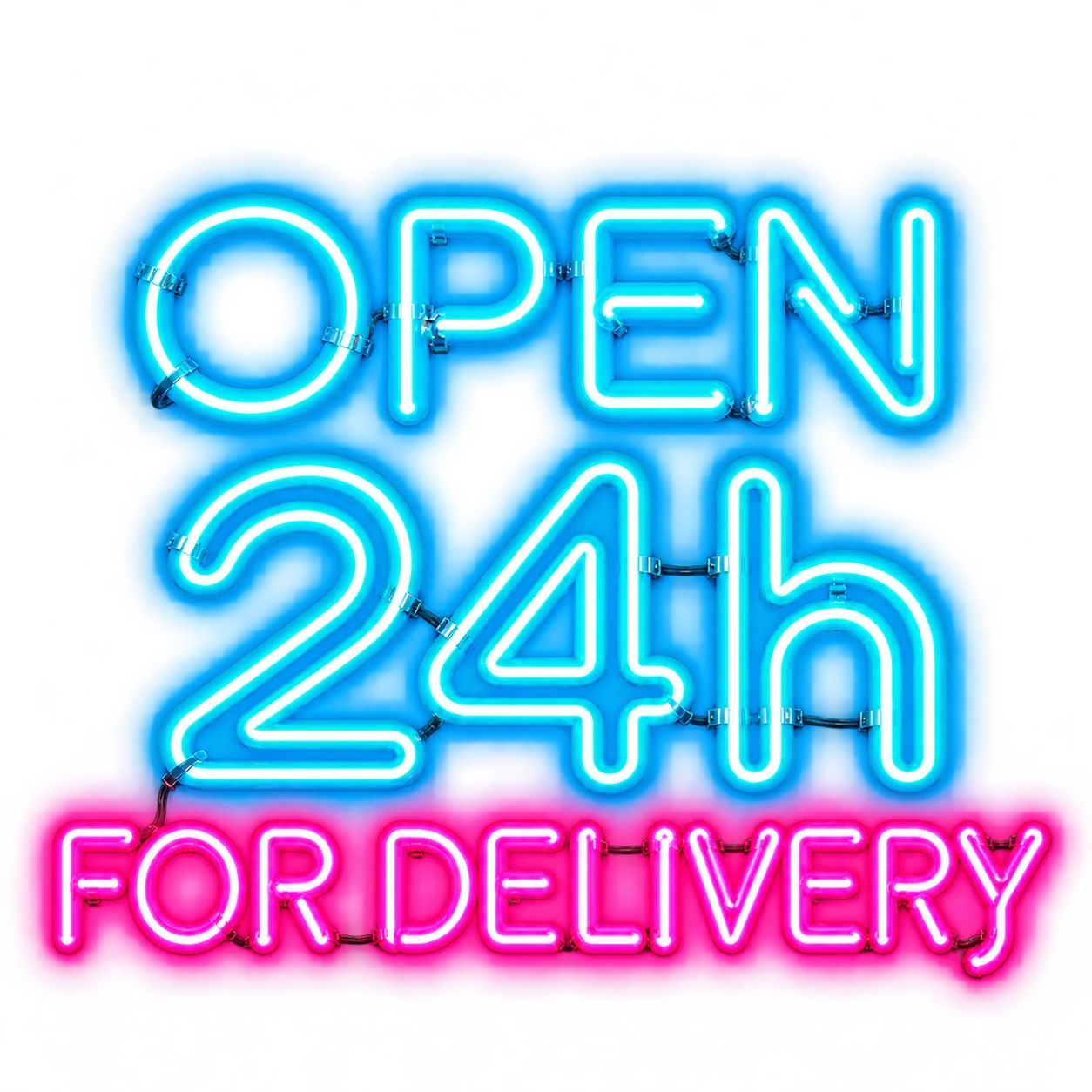 Open 24h for delivery